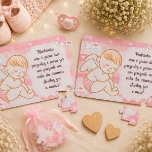 Convite Padrinhos Puzzle