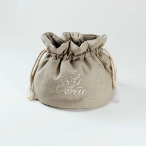 Saco pão redondo linho