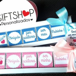Chocolatinhos “Padrinhos”