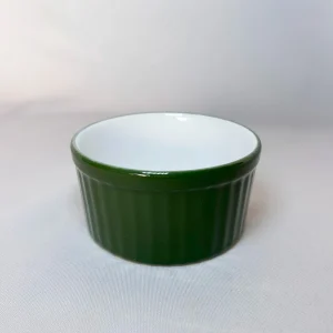 Ramequim Redondo Canelado Verde Oxford – 10cm 180ml – Ox(82272)