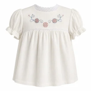 Vestido Bordado Flores