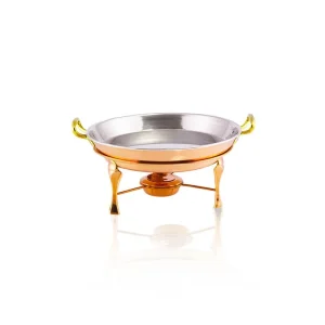 Rechaud Paejeira Banho Maria – Cobre – 44X22cm