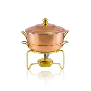 Rechaud Panela Banho Maria – Cobre – 6l