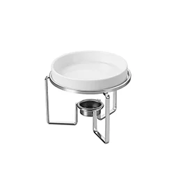 Rechaud Queijo Brie – Inox – 15cm